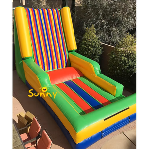 Mur d'escalade gonflable commercial extérieur personnalisé pour jeux gonflables, mur d'escalade collant pour la <span class=keywords><strong>location</strong></span> événementielle - Product Image 2