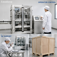 Machine de remplissage de crème à pompe péristaltique pour lotions et pâtes en petites bouteilles, transfert de liquide contrôlé, fonctionnement doux