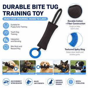 Precio <span class=keywords><strong>de</strong></span> Fábrica: Mordedor Duradero <span class=keywords><strong>de</strong></span> Fibra <span class=keywords><strong>de</strong></span> Algodón para Mascotas, Limpieza Dental, Higiene Bucal, para Masticadores Fuertes y <span class=keywords><strong>Cachorros</strong></span> Activos - Product Image 2