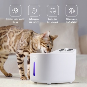 Fontanella d'Acqua Automatica per Animali Domestici in Plastica con Sensore di Movimento Wireless, Filtro, Silenziosa, 2L, Idratazione Intelligente, Ricaricabile, Durevole per Cani e Gatti - Product Image 6