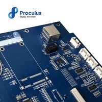 Proculus 15 pouces 1024*768 affichage de qualité industrielle RK3128 carte de développement Android avec panneau d'écran tactile Hmi d'affichage