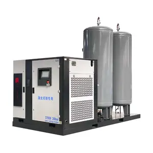 China Industrial Silent High Pressure 55Kw Screw Air Compressor Machine 16Bar Skid-Mounted Rotary Air Compressor Supplier