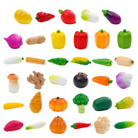 Juguetes de Verduras Simuladas: Pimientos y Maízes Grandes para Decoraciones de Bolsas Sorpresa DIY y Escenarios de Fotografía
