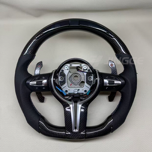 Volante Deportivo LED de Fibra de Carbono Plug & Play M Performance para <span class=keywords><strong>BMW</strong></span> M2 M3 M4 M5 M6 F30 F80 F82 F87 F10 F12 F20 E70 E90 E92 - Product Image 1