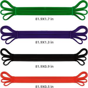 Bandes d'exercice d'entraînement de vitesse d'entraînement Fitness Latex Power <span class=keywords><strong>Loop</strong></span> Pull-Up Assist Bandes de résistance d'entraînement de vitesse - Product Image 2