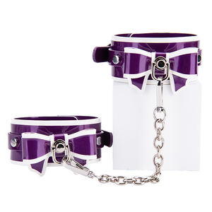 Jouets Bdsm de haute qualité en cuir Bondage menottes <span class=keywords><strong>esclave</strong></span> Bdsm poignets pour mains et <span class=keywords><strong>pieds</strong></span> - Product Image 3