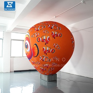 <span class=keywords><strong>Ballon</strong></span> gonflable publicitaire personnalisé Montgolfière gonflable à lumière LED pour attirer l'attention - Product Image 6