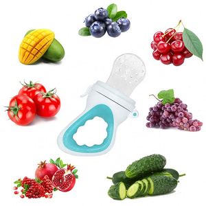 Juguete de Silicona para la Dentición de Bebés con 3 Tamaños de Bolsas de Silicona para Alimentación, Alimentador de Frutas para Bebés de Grado Alimenticio, Chupete - Product Image 3