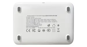 100W 15W Đối Với Samsung iPhone 15 Máy Tính Xách Tay Qi Bảng Nhanh Chóng Sạc Phổ 7 Trong 1 Máy Tính Để Bàn Power Adapter Gan Sạc Không Dây