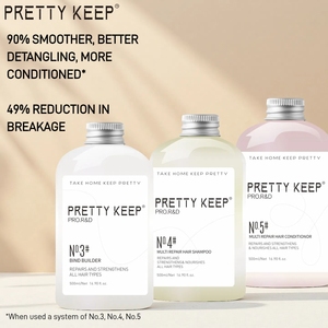 Champú Profesional para la Reparación de la Estructura del Cabello con Nicotinamida, Fortalece las Uniones del Cabello Dañado, Marca Privada - Product Image 4