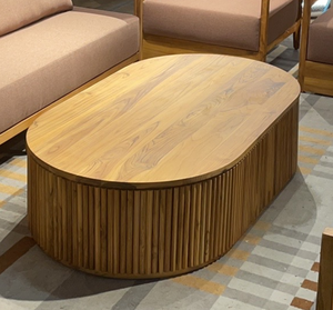 Ensemble <span class=keywords><strong>de</strong></span> canapé <span class=keywords><strong>de</strong></span> <span class=keywords><strong>jardin</strong></span> moderne en teck <span class=keywords><strong>de</strong></span> qualité supérieure, 3 places, table basse, fauteuil lounge, luxe, extérieur, patio, villa, bord <span class=keywords><strong>de</strong></span> piscine - Product Image 3