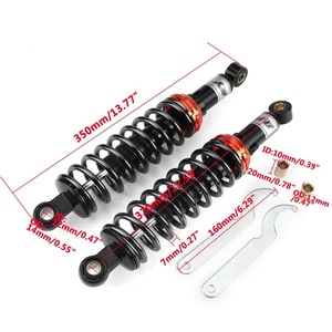 <span class=keywords><strong>Amortisseur</strong></span> RFY280 pour <span class=keywords><strong>moto</strong></span> CG125/GN125 et voiture électrique – Noir/Orange – Chine - Product Image 1