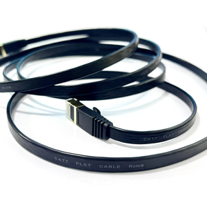 Cabo de Rede Ethernet CAT7 FTP Blindado Personalizado, Flexível e Fino, Comprimentos Sob Medida para Gestão de Cabos em Casa ou Escritório - Product Image 1
