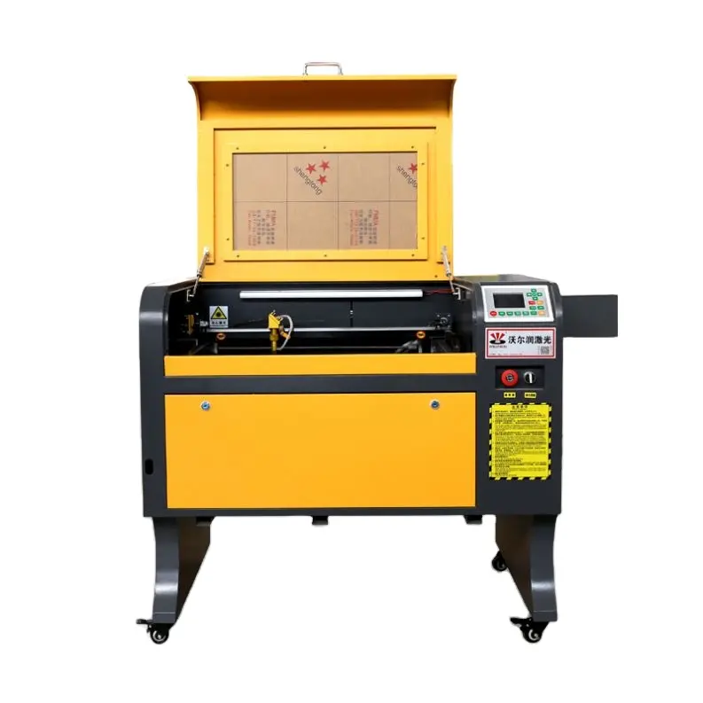 Gravador a laser 4060, máquina 50/60/80/100w laser 3d máquina de corte acrílico/bambu/borracha/couro 600*900mm