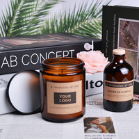 Ensemble cadeau de bougies parfumées en cire de soja de luxe sur mesure et ensemble diffuseur à bâtonnets en gros |   Bougie artistique d'aromathérapie pour les mariages et les cadeaux