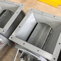 Vanne rotative à haute température pour applications industrielles lourdes, idéale pour le transport de ciment et de cendres volantes