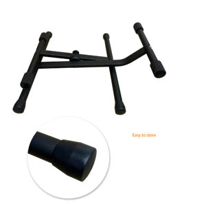 CNBear BS-316B Portable Design Easy Transport & Setup Amplifier <b>Guitar</b> Heavy Duty Metal & Rubber Flexible Home Floor Stand - Product Image 4