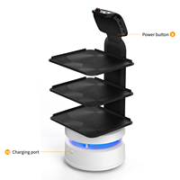 Robot Serveur IA pour Salon de Manucure : Livraison de Thé et Café, Assistant de Salon de Beauté
