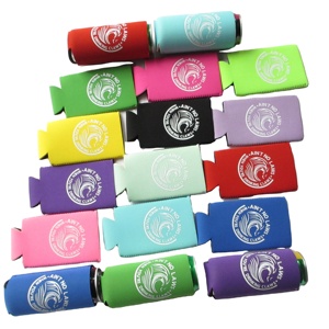 Plain Blank Neoprene Slim Foam Beer Can Cooler Sleeves Bulk Collapsible Soda Cover Coolies - Product Image 4