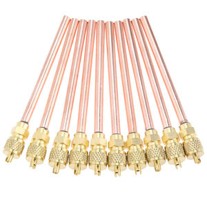 Válvula de Aguja Manual de Cobre de 1/4\" YOD HVAC para <span class=keywords><strong>Carga</strong></span> de <span class=keywords><strong>Refrigerante</strong></span> de <span class=keywords><strong>Aire</strong></span> <span class=keywords><strong>Acondicionado</strong></span>, Válvula de Servicio HVAC Duradera para Uso Comercial y Residencial - Product Image 2