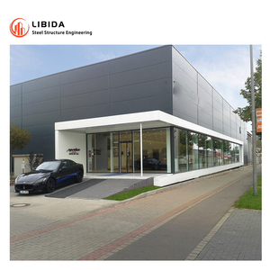 Systèmes de <span class=keywords><strong>vitrage</strong></span> structurel contemporains pour salles d'exposition automobiles, verre trempé double, alliage d'aluminium, pour centres commerciaux, hôtels et concessionnaires - Product Image 2
