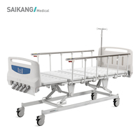 SAIKANG B4W Rail latéral mobile en alliage d'aluminium Lits d'hôpital manuels pliables à 5 fonctions à Affordab