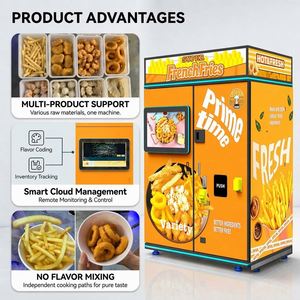 Distributeur automatique de frites, capacité de 120 boîtes, distributeur automatique de frites commercial pour les frites - Product Image 3