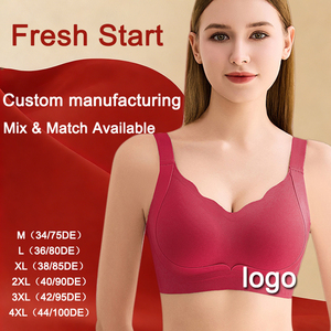 <span class=keywords><strong>Reggiseno</strong></span> Estivo Senza Ferretto per Donna, <span class=keywords><strong>Rosso</strong></span> Festivo, Traspirante, Personalizzabile, Taglia 4XL, Effetto Nudo, <span class=keywords><strong>Push</strong></span>-<span class=keywords><strong>Up</strong></span>, Coppa Intera - Product Image 1