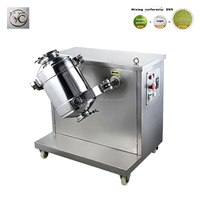 Mélangeur oscillant 3D automatique en acier inoxydable FKJX avec moteur pour la préparation de poudres alimentaires, détergents, produits chimiques et pigments