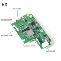 Placa base de altavoz de modo dual 2.4G/BT con chip nórdico OEM ODM, sistema de altavoces estéreo multi-habitación de 48kHz/16bit, placa de altavoz Bluetooth