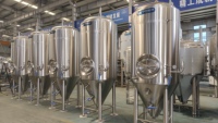 Cuve de Fermentation de Bière Slim Cassman 1000L Haute Productivité avec Enveloppe Glycolée et Matériaux SUS304