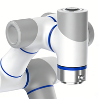 Bras robotisé collaboratif industriel à 6 axes, moteur PLC, boîte de vitesses, roulement, structure en alliage d'aluminium, 220W 48V, déchargement