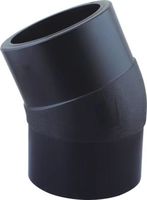 Raccord de tuyauterie en PEHD à bride, haute pression, surface lisse, norme ISO4427 SDR11 DN15-DN180, vente chaude, qualité supérieure, fourni directement par l'usine