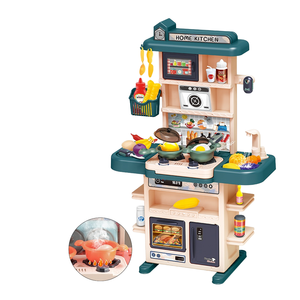 Ensemble de cuisine tendance avec son et lumière, jouet d'imitation, ensemble de jouets de cuisine réalistes, jouets éducatifs pour enfants - Product Image 2