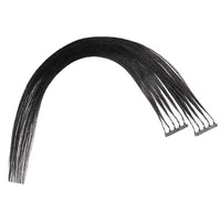 Extensions de cheveux naturels russes vierges 6D, double épaisseur, cuticules intactes, micro-anneaux, cheveux humains, balayage personnalisé, fournisseur pour salons