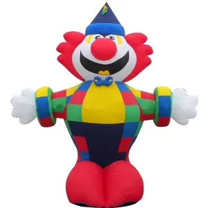 Clown gonflable amusant de dessin animé pour événements de cirque en plein air, pour la décoration ou l'utilisation en animation, personnage de dessin animé gonflable amusant - Product Image 1