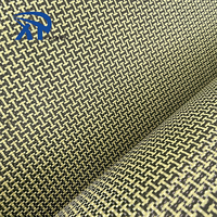 Tissu en fibre de carbone 3K et aramide Kevlar de 1,5 m de large, tissé, étanche, pour pièces de vélo, de véhicule et de voiture