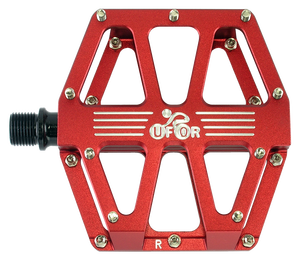 Pedales BMX todoterreno ultraligeros UFOR UF‑312 de la mejor calidad con eje de cromoly y cuerpo CNC para carreras XC - Product Image 4
