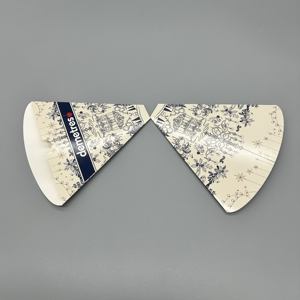 Innovativo Logo personalizzato stampa cono Crepe <span class=keywords><strong>porta</strong></span> spicchi di <span class=keywords><strong>patate</strong></span> fritte per presentazioni di cibo unico - Product Image 3