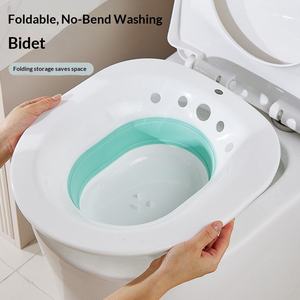 Bathtub Woman Folding Toilet Bidet Postpartum <b>Bath</b> Toilet Seat Self Cleaning Hip Irrigator Perineum Soaking Bathtub Hemorrhoid - Product Image 5