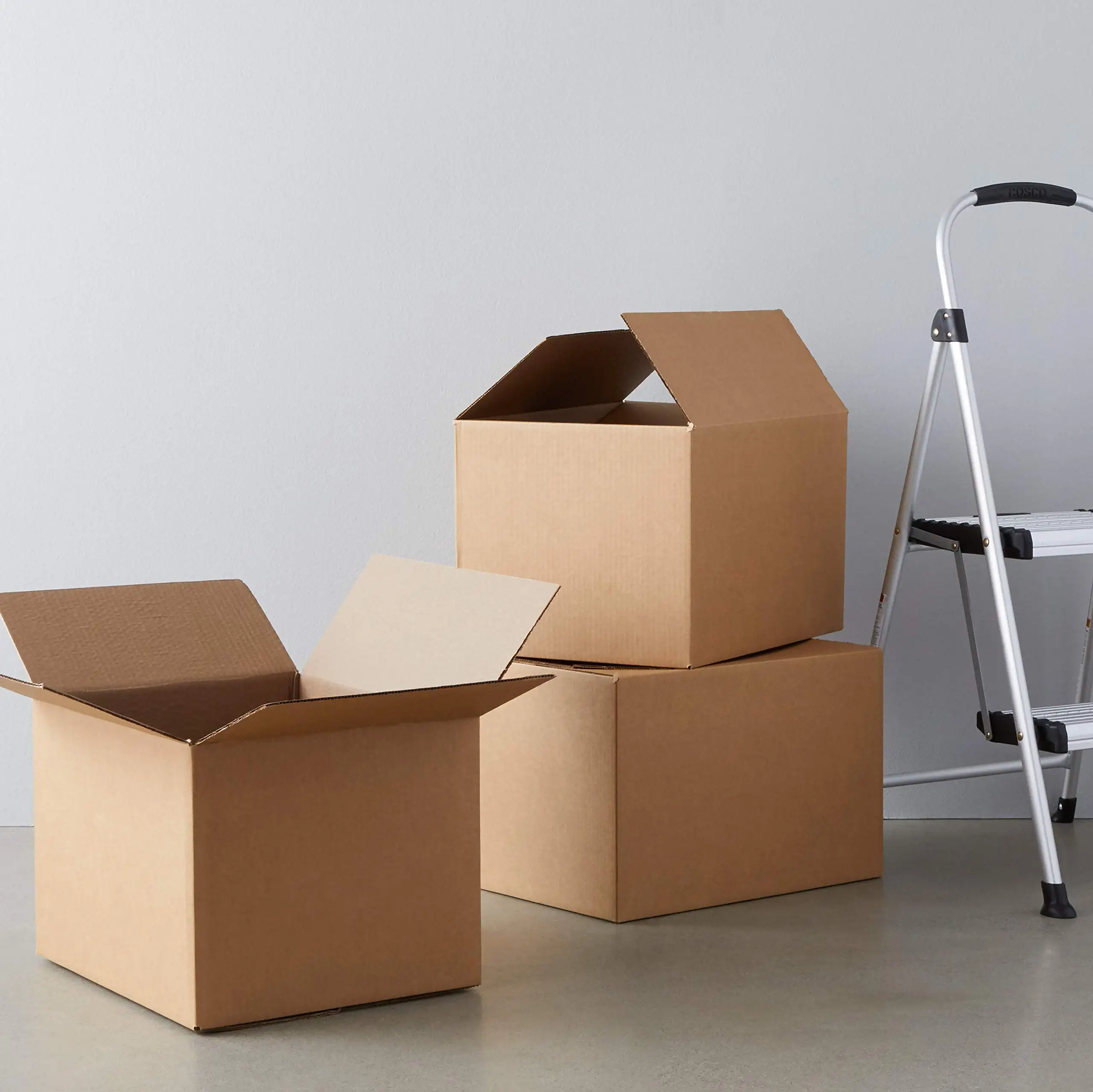 Scatola di cartone di consegna marrone di buona qualità scatola scatola di cartone scatola di imballaggio scatola mobile