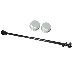 Essieu de remorque 3500 lb - 5 goujons, entraxe 5x4,5 pouces, accessoires pour remorques - Product Image 1