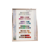 YUUJA 2025 nouvelle Offre Spéciale 48 couleurs multicolore ongles Gel ensemble Flash paillettes pour Salon bricolage Non toxique UV Gel LED lampe Source en gros