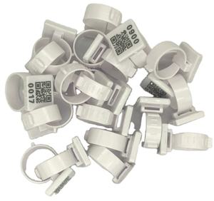 F-010 Mini Rfid Uhf <span class=keywords><strong>Abs</strong></span> Tags Lange Afstand Duif & Kip Voet <span class=keywords><strong>Ring</strong></span> Enkelband Iso 18000-2 ~ 125Khz Nfc Vogel Ringen <span class=keywords><strong>Tag</strong></span> - Product Image 5