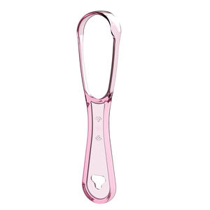 Daily Use Adult Tongue Scraper Breath Cleaning Breath Cleaning Scraper Food-Grade PP Material Household Tongue Coating Removal - Product Image 5