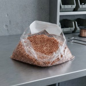 Poudre de cuivre de clou de girofle ISRI haute pureté 99,9 %, nodules de fil de cuivre déchiqueté mécaniquement, non alliés, pour soudage - Product Image 2