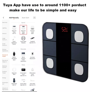 Tuya APP Smart <span class=keywords><strong>Scale</strong></span> mit <span class=keywords><strong>OEM</strong></span> Pattern Design Elektronische Waage für BMI Bathroom Smart <span class=keywords><strong>Body</strong></span> Scales - Product Image 5
