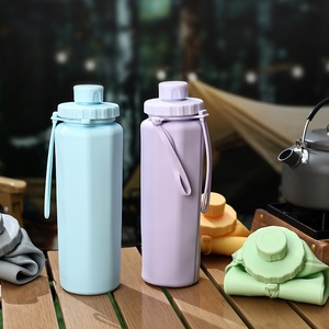 Vaso de Silicona de Grado Alimenticio de 600 ml, Resistente a Altas Temperaturas, Plegable - Product Image 4