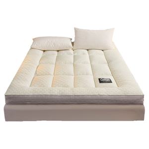 Coprimaterasso morbido trapunta singolo di qualità per l'inverno piegato caratteristica per il letto dormitorio della camera da letto di casa - Product Image 1