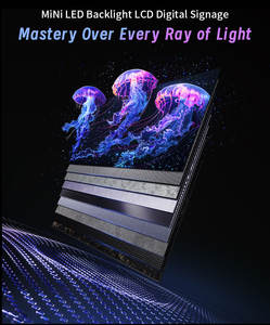 Affichage numérique LCD à rétroéclairage dynamique Mini LED mural de 55 pouces, 160 zones, économie d'énergie de 40%, affichage publicitaire pour café-bar - Product Image 6